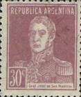 [Definitive Issues - General San Martin, without Period after Value, type CW11]