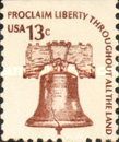 [Americana Issue - Liberty Bell, type AMF]