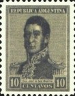 [Definitive Issues - General San Martin, type CJ25]