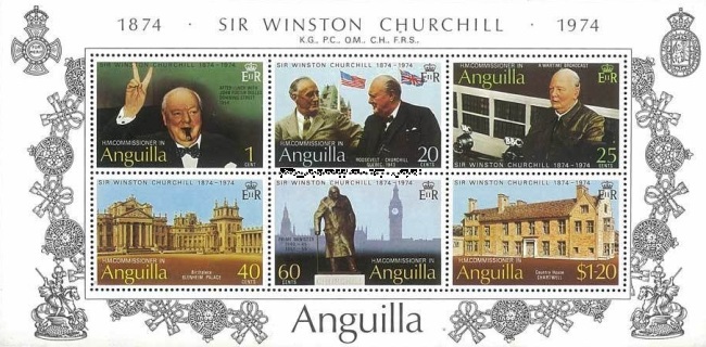 [The 100th Anniversary of the Birth of Winston Spencer Churchill, type ]