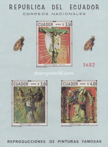 [Airmail - Reproduction of Famous Paintings, type ]