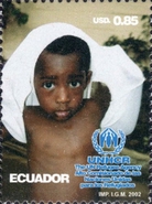 [The 50th Anniversary of United Nations High Commissioner for Refugees, type CSX]