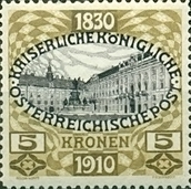 [The 80th Anniversary of the Birth of Emperor Franz Josef, type AI1]