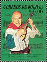 [THe 100th Anniversary of the Birth of Mauro Nunez, Musician, type AZZ]