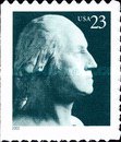 [George Washington, 1732-1799 - Self-Adhesive - Singles from booklet, type DOV5]