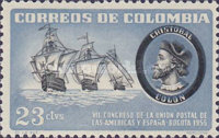 [The 7th Postal Union Congress of the Americas and Spain, type WE]