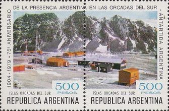[The 75th Anniversary of the Argentine Presence in South Orkneys & the 150th Anniversary of the Political and Military Command for the Malvinas, type ATF]
