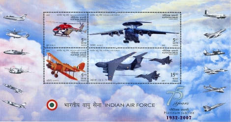 [Platinum Jubilee of India Air Force, type ]