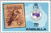 [International Stamp Exhibition AUSIPEX '84 - Melbourne - Stamps on Stamps, type WE]