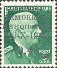 [Local Motifs & King Victor Emmanuel III - Postage stamps of 1939-1940 Overprinted "QEVERIJA - DEMOKRAT. - E SHQIPERISE - 22-X-1944", type DD]