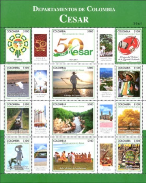 [Departments of Columbia - Cesar, type ]