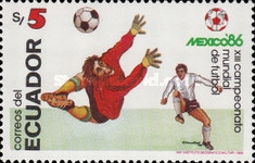[Football World Cup - Mexico 1986, type BWR]