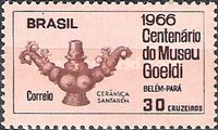 [The 100th Anniversary of the Goeldi Museum, type AOS]