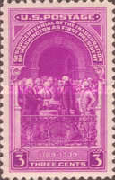 [Washington's Inauguration, type LW]