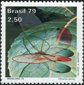 [International Stamp Exhibition "Brasiliana 79" - Rio de Janeiro, Brazil - Butterflies, type BLT]