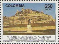 [Airmail - The 11th Non-aligned Countries' Conference, Cartagena de Indias, type BMU]