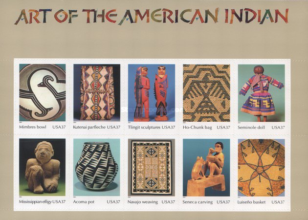 [Art of the American Indian - Self-Adhesive, type ]