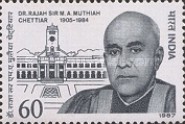 [Dr. Rajah Sir Muthiah Chettiar (Politician) Commemoration, type AJR]