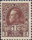 [King George V in Admiral Uniform With War Tax Inscription, type AM5]
