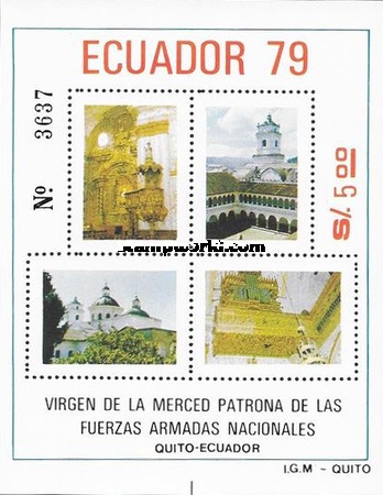 [Virgin of Mercy, Patron Saint of Ecuadorian Armed Forces, type XPQ]