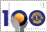 [The 100th Anniversary of Lions Clubs International, type EKC]