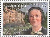 [Airmail - The 100th Anniversary of the Birth of Teresa Cuervo Borda, 1889-1976, type BFA]