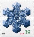[Holiday Snowflakes - Self-Adhesive - Denomination Higher than the "2006" Inscription, type FAD1]
