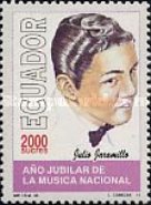 [National Music Year & the 60th Anniversary of the Birth of Julio Jaramillo, 1935-1978, type CHF]