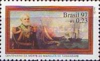 [The 100th Anniversary of the Death of Marquis of Tamandare, Naval Reformer, 1807-1897, type CZA]
