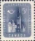 [The 14th UPU Congress, Ottawa, type HV]