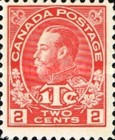 [King George V in Admiral Uniform With War Tax Inscription, type AM3]