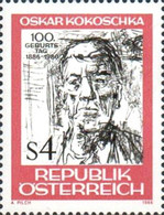 [The 100th Anniversary of the Birth of Oskar Kokoschka, type BAD]