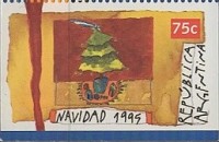 [Christmas - Imperforated on 2 or 3 Sides, type BXU1]