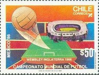 [Football World Cup - Mexico 1986, type AGN]