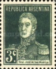[Definitive Issues - General San Martin, with Period after Value, type CU3]