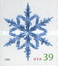 [Holiday Snowflakes - Self-Adhesive - Denomination Level with the "2006" Inscription, type FAB2]