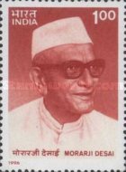 [The 100th Anniversary of the Birth of Morarji Desai - Former Prime Minister,, type AXV]