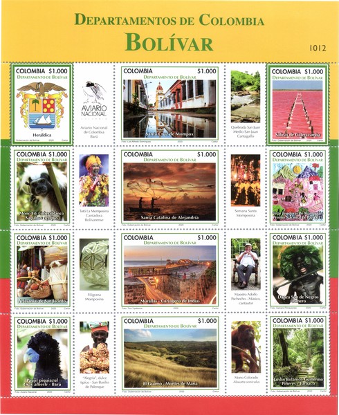[Departments of Colombia - Bolivar, type ]
