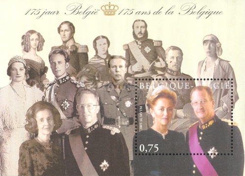 [The 175th Anniversary of Belgium, type ]