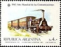 [World Communications Year - Mail Transport, type BAG]