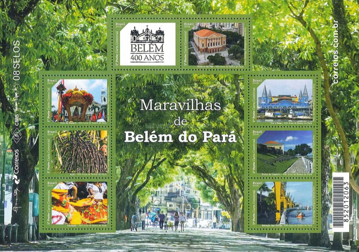 [The 400th Anniversary of the City of Belém, type ]