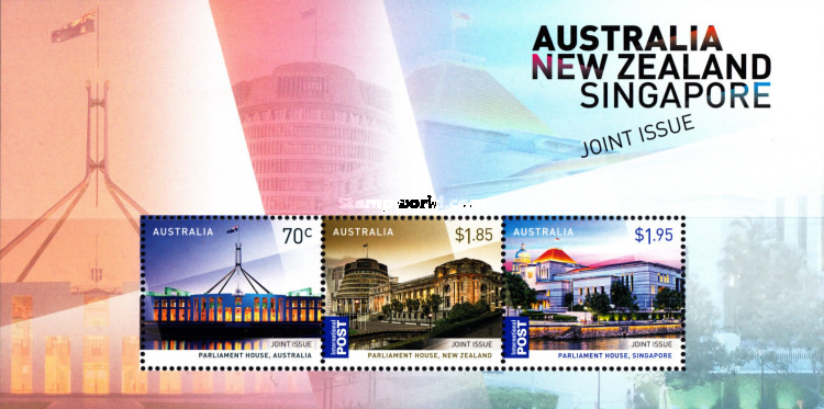 [The 50th Anniversary of Bilateral Relations with New Zealand & Singapore
 - Joint Issue with New Zealand & Singapore, type ]