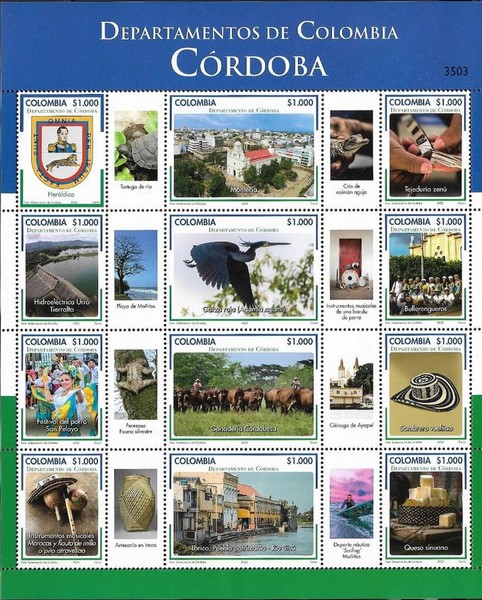 [Departments of Colombia - Cordoba, type ]