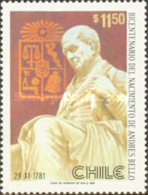 [The 200th Anniversary of the Birth of Andres Bello, type AAT]