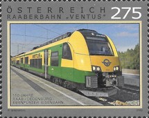 [The 150th Anniversary of the Opening of the Raab-Oedenburg-Ebenfurth Railway, type DXT]