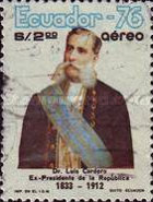 [Airmail - President Luis Cordero Commemoration, 1833-1912, type BLB]