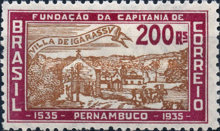 [The 400th Anniversary of the Founding of the First Settlement in Pernambuco, type EX]