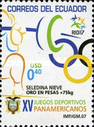 [Pan American Sports Games, Rio de Janeiro, type DKJ]
