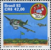 [The 50th Anniversary of the Formation of the Firsst Fighter Group, Brazilian Expeditionary Force, type CSJ]