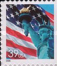 [Lady Liberty Flag - Self-Adhesive, type ESY12]